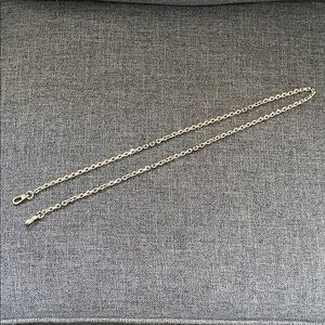 Delicate Silver Chain bag strap